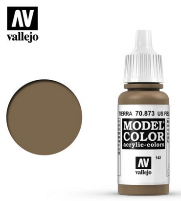 US Field Drab Vallejo Model Color