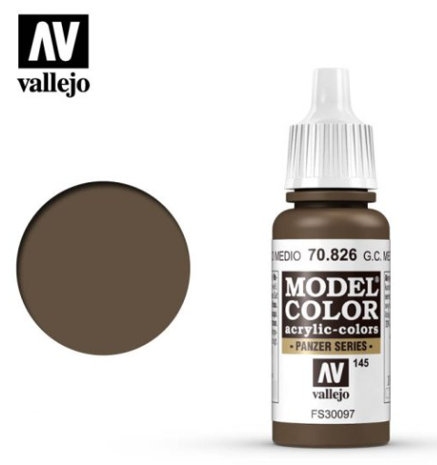 German Camouflage Med. Brown Vallejo Model Color