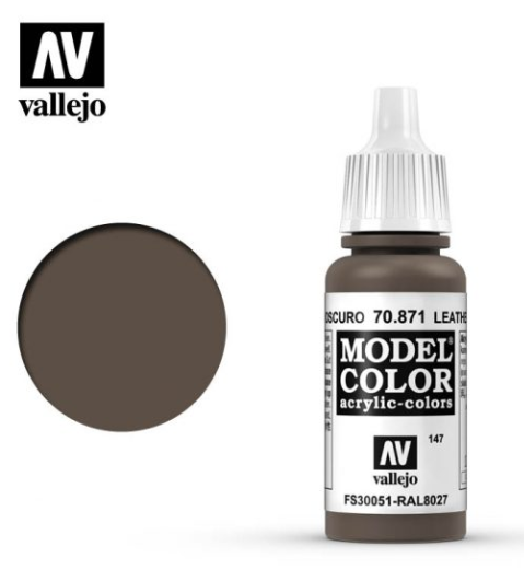 Leather Brown Vallejo Model Color