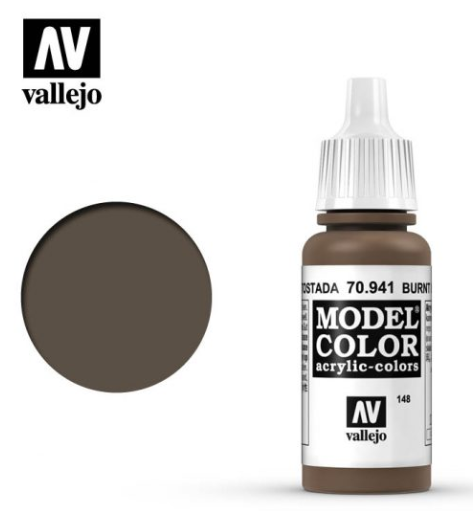 Burnt Umber Vallejo Model Color