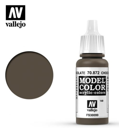 Chocolate Brown Vallejo Model Color