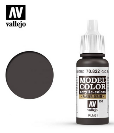 German Camouflage Black Brown Vallejo Model Color
