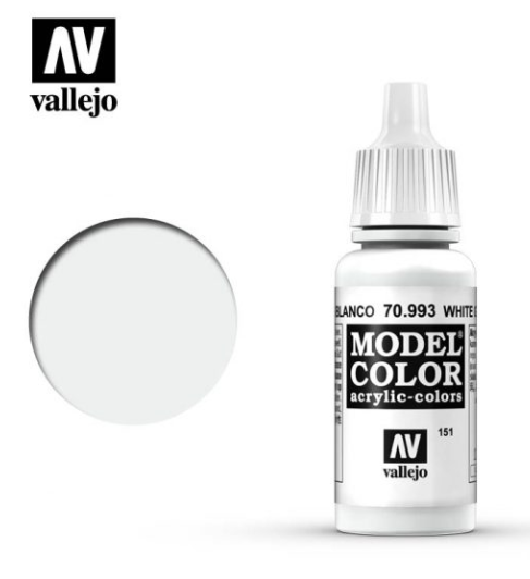 White Grey Vallejo Model Color