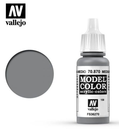 Medium Sea Grey Vallejo Model Color