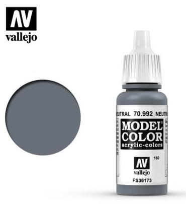 Neutral Grey Vallejo Model Color
