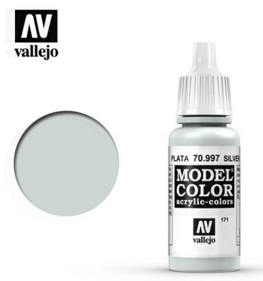 Silver Vallejo Model Color