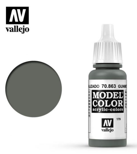 Gunmetal Grey Vallejo Model Color