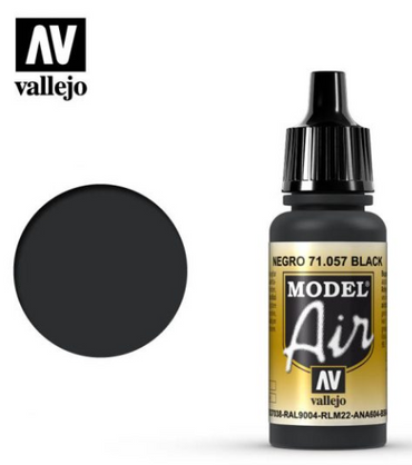 Black Vallejo Model Air