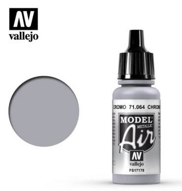 Chrome (Metallic) Vallejo Model Air