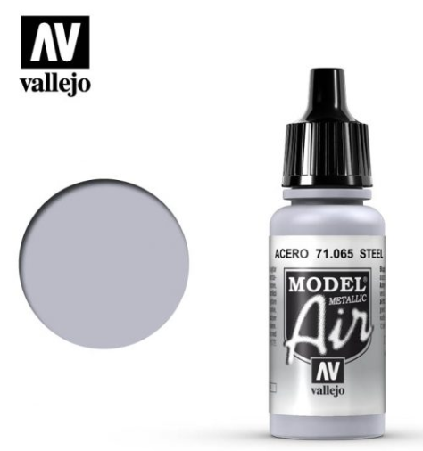 Steel (Metallic) Vallejo Model Air