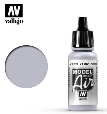 Steel (Metallic) Vallejo Model Air