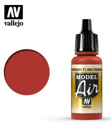 Ferrari Red Vallejo Model Air