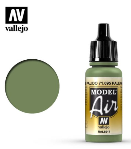 Pale Green Vallejo Model Air