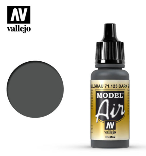 Dark Gray RLM42 Vallejo Model Air