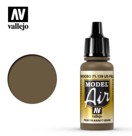 US Field Drab Vallejo Model Air