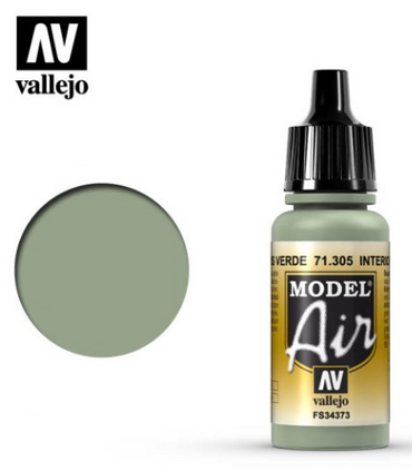 Interior Grey Green Vallejo Model Air