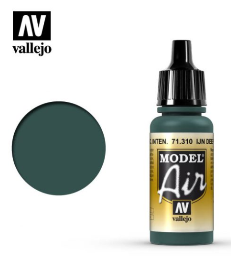 IJN Deep Dark Green Vallejo Model Air