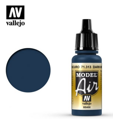 Dark Mediterranean Blue Vallejo Model Air