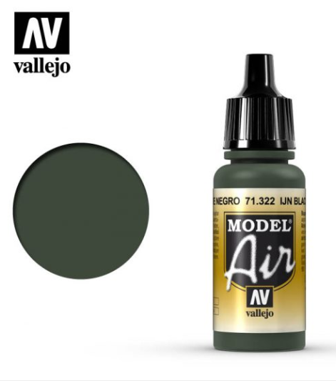 IJN Black Green Vallejo Model Air