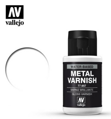Gloss Metal Varnish Vallejo Metal Color