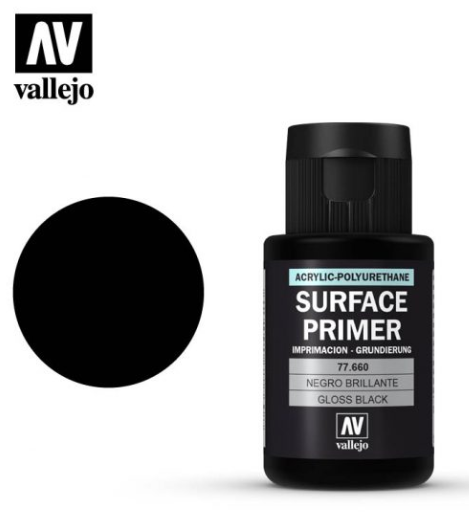Gloss Black Vallejo Metal Color