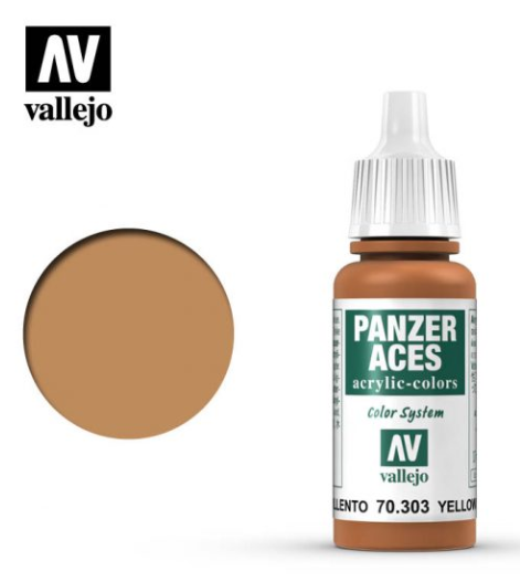 Yellowish Rust Vallejo Panzer Aces