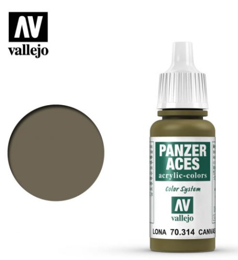 Canvas Vallejo Panzer Aces