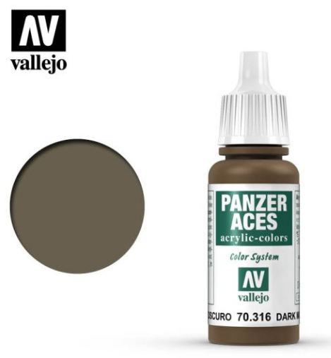 Dark Mud Vallejo Panzer Aces