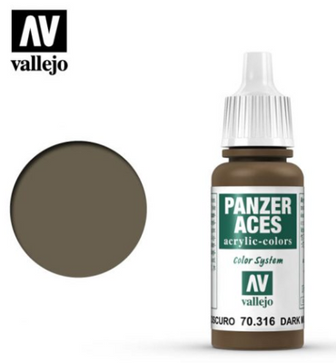 Dark Mud Vallejo Panzer Aces