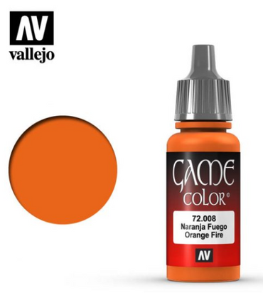 Orange Fire Vallejo Game Color
