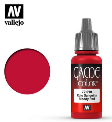 Bloody Red Vallejo Game Color