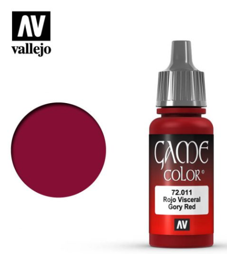 Gory Red Vallejo Game Color