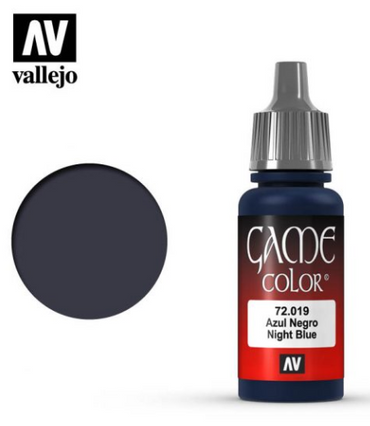 Night Blue Vallejo Game Color