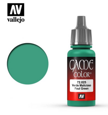 Foul Green Vallejo Game Color