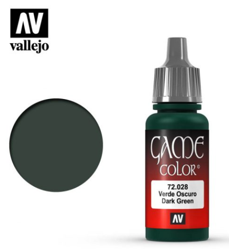 Dark Green Vallejo Game Color