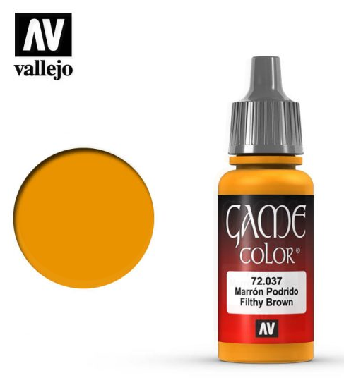 Filthy Brown Vallejo Game Color