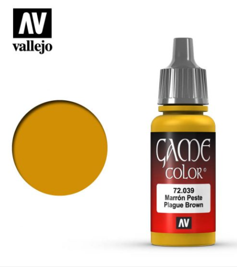 Plague Brown Vallejo Game Color