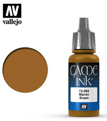 Brown Ink Vallejo Game Color