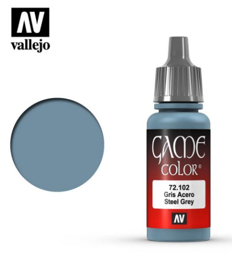 Steel Grey Vallejo Game Color