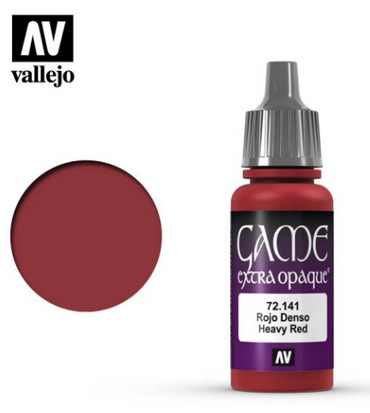 Heavy Red Vallejo Game Color