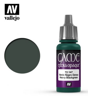 Heavy Black Green Vallejo Game Color