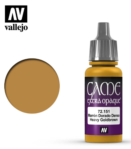 Heavy Gold Brown Vallejo Game Color