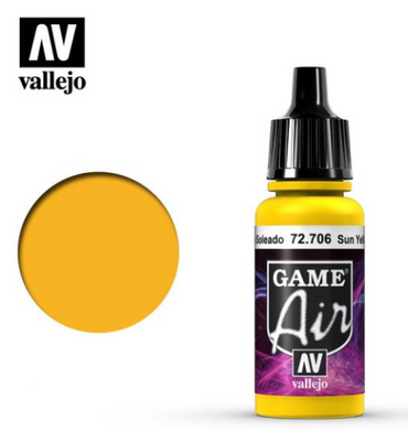 Sun Yellow Vallejo Game Air