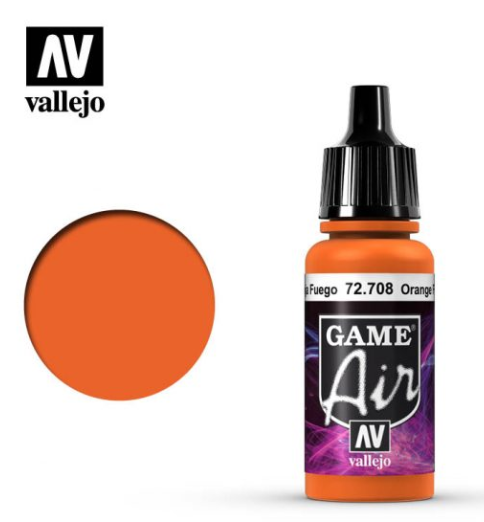 Orange Fire Vallejo Game Air