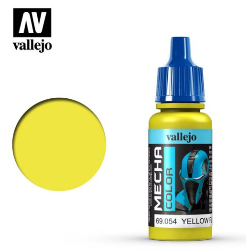 Yellow Fluorescent Vallejo Game Air