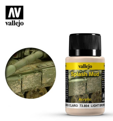 Light Brown Splash Mud Vallejo Weathering Effects