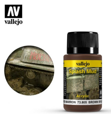 Brown Splash Mud Vallejo Weathering Effects