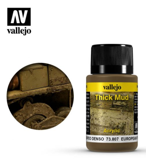 European Mud Vallejo Weathering Effects