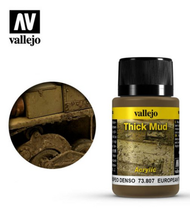 European Mud Vallejo Weathering Effects