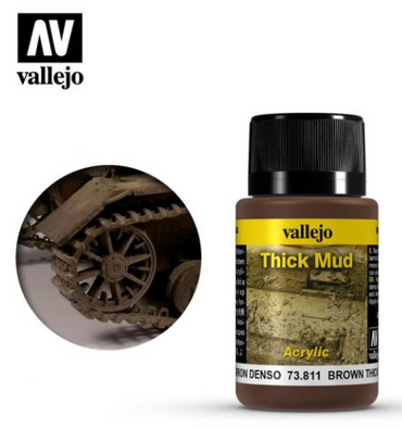 Brown Mud Vallejo Weathering Effects